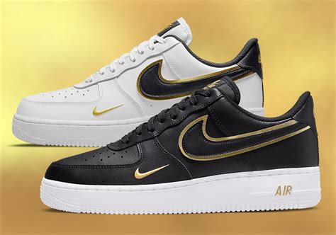 nike air force 1 low gold